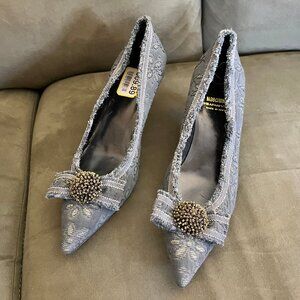 Moschino Cheap and Chic Kitten Heels, Size 38